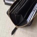 Gucci Black GG Marmont Zip Around Wallet With Pearls