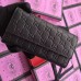 Gucci Continental Flap Wallet In Black Guccissima Leather