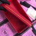 Gucci Zip Around Wallet In Red Guccissima Leather