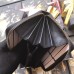 Gucci Zip Around Wallet With Cat In Black Signature Leather