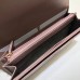 Gucci Dusty Pink GG Marmont Continental Wallet