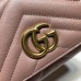 Gucci Dusty Pink GG Marmont Continental Wallet