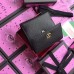Gucci French Flap Wallet In Black Leather
