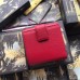 Gucci French Flap Wallet In Red Leather