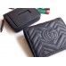 Gucci Black GG Marmont Small Wallet