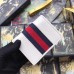 Gucci White Rajah Chain Card Case Wallet