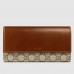 Gucci GG Supreme Continental Flap Wallet