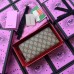 Gucci Beige GG Supreme Zip Around Wallet