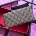 Gucci GG Supreme Bees Zip Around Wallet