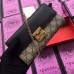 Gucci Padlock Continental Chain Wallet In GG Supreme Canvas