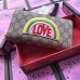 Gucci Rainbow Soft GG Supreme Zip Around Wallet