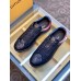 Louis Vuitton Luxembourg Sneakers In Black Monogram Leather