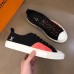 Louis Vuitton Tattoo Sneakers In Black Textile