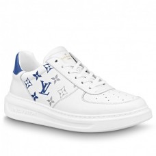 Louis Vuitton White/Blue Beverly Hills Sneakers
