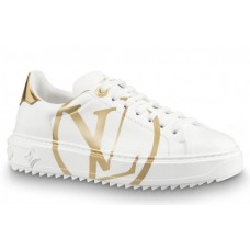 Louis Vuitton Gold Time Out Sneakers