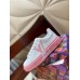 Louis Vuitton White/Pink Time Out Sneakers