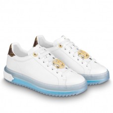 Louis Vuitton Time Out Sneakers With Blue Transparent Rubber