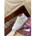 Louis Vuitton White/Gold Time Out Sneakers