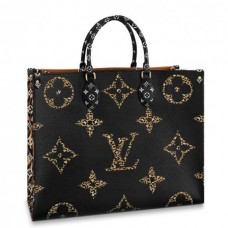 Louis Vuitton Onthego Monogram GM Jungle Leopard Zebra M44674