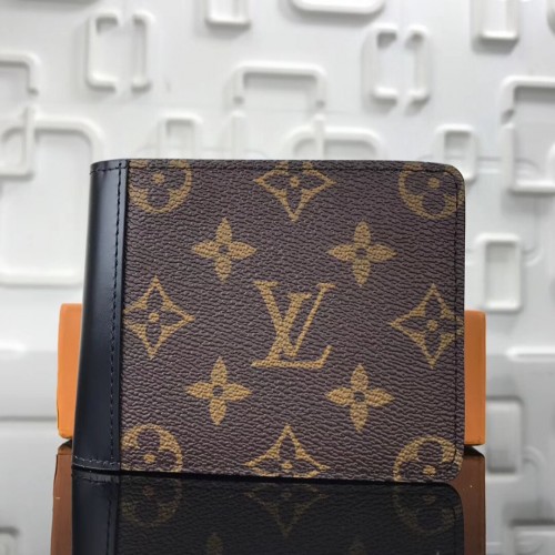 Replica Louis Vuitton Gaspar Wallet Monogram Macassar M93801